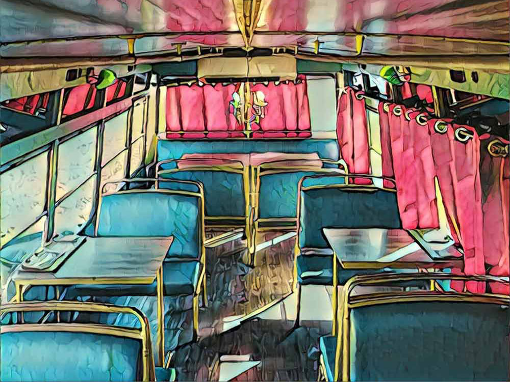  N.16 Bus Cafe (N.16 拾綠號) - Inner View